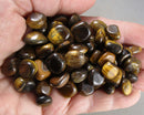 Tiger Eye Polished Stones (Small) 5pcs J069**