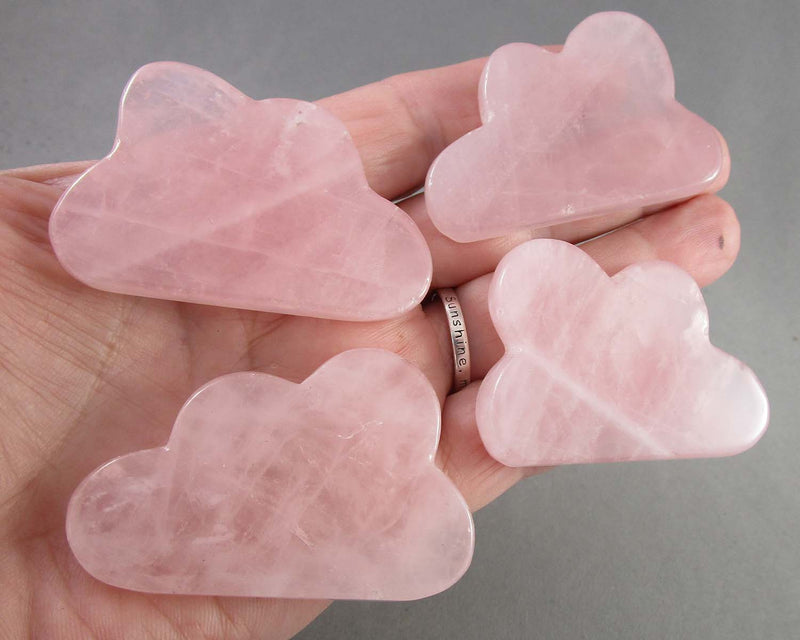 Rose Quartz Crystal Cloud 1pc E009