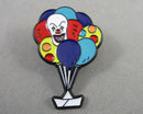 Scary Clown with Balloons Enamel Pin 1pc (BIN 45)