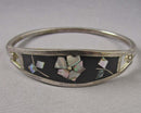 Abalone Shell Bracelet (Vintage) H039-27