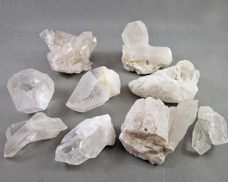 You Choose!  Clear Quartz Crystal Cluster