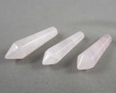 Rose Quartz Gemstone Point 30mm 2pc C777