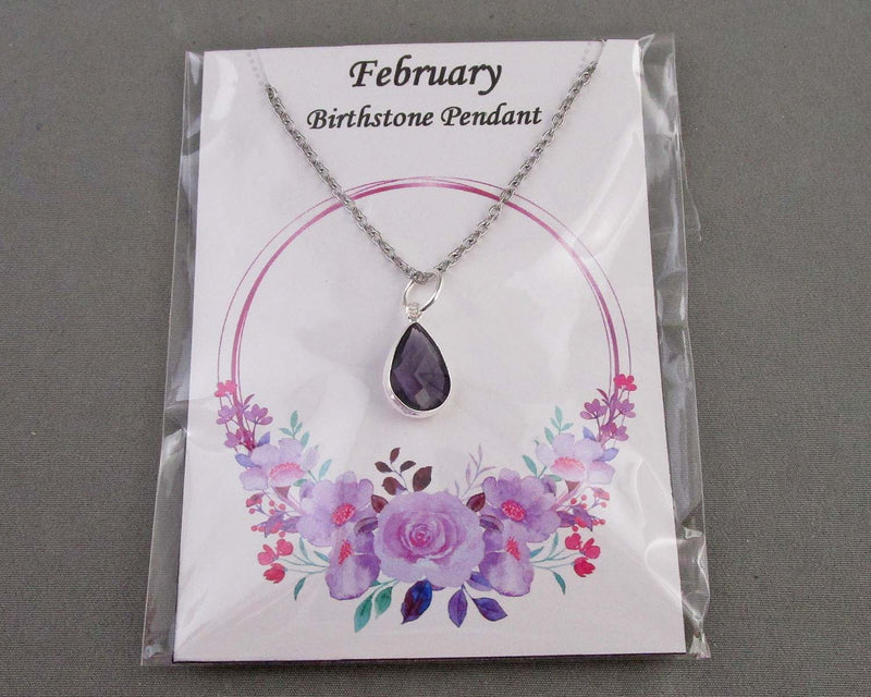 Birthstone Crystal Necklaces