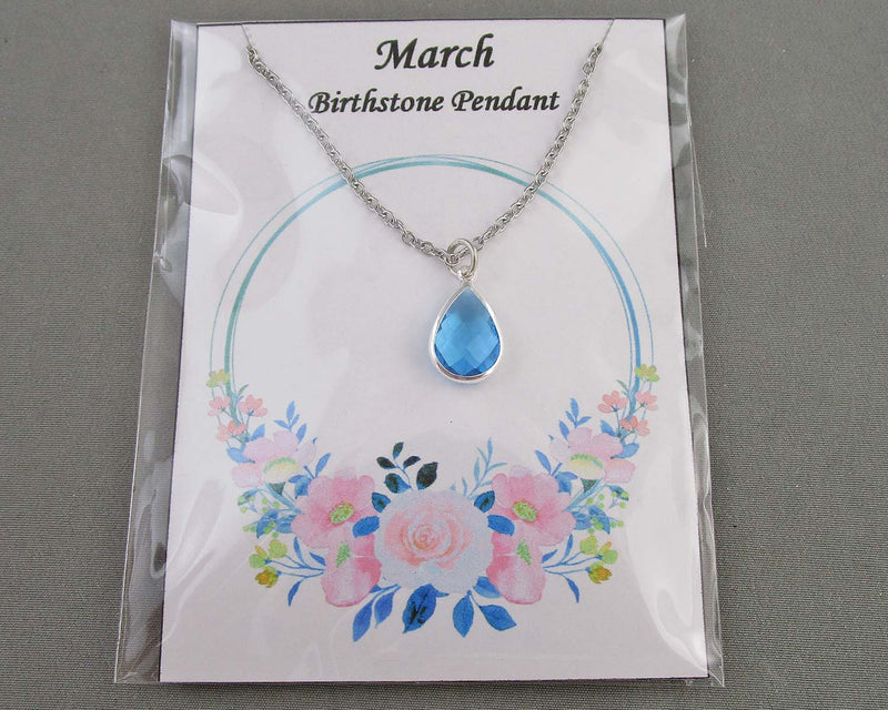 Birthstone Crystal Necklaces