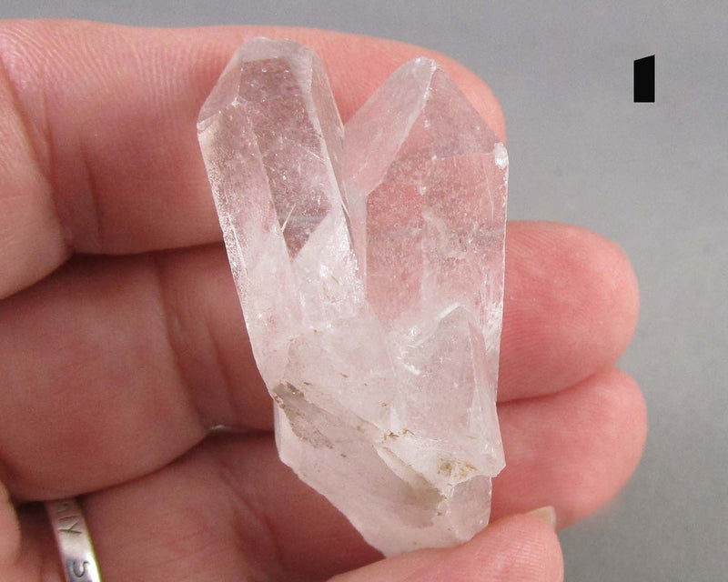 You Choose!  Clear Quartz Crystal Cluster