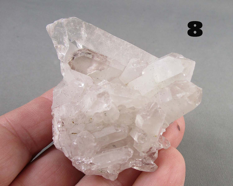 You Choose!  Clear Quartz Crystal Cluster