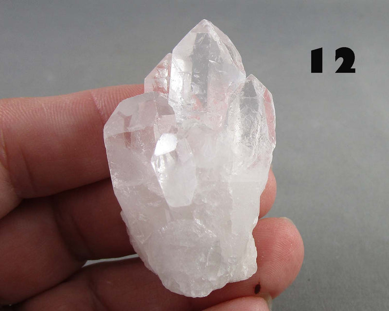 You Choose!  Clear Quartz Crystal Cluster