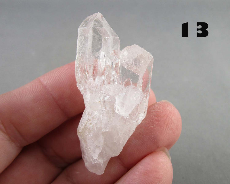 You Choose!  Clear Quartz Crystal Cluster