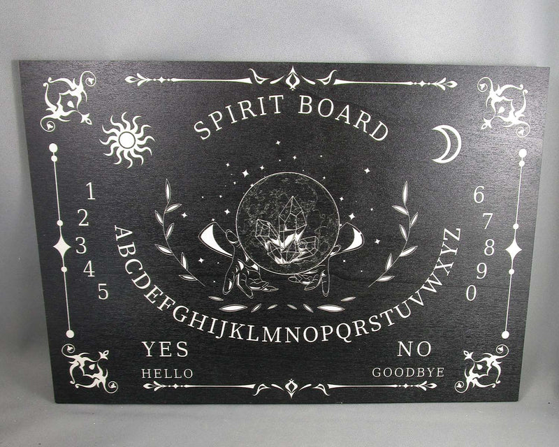 Black Spirit Board with Crystal Design 1pc 4050-X