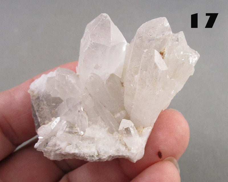 You Choose!  Clear Quartz Crystal Cluster