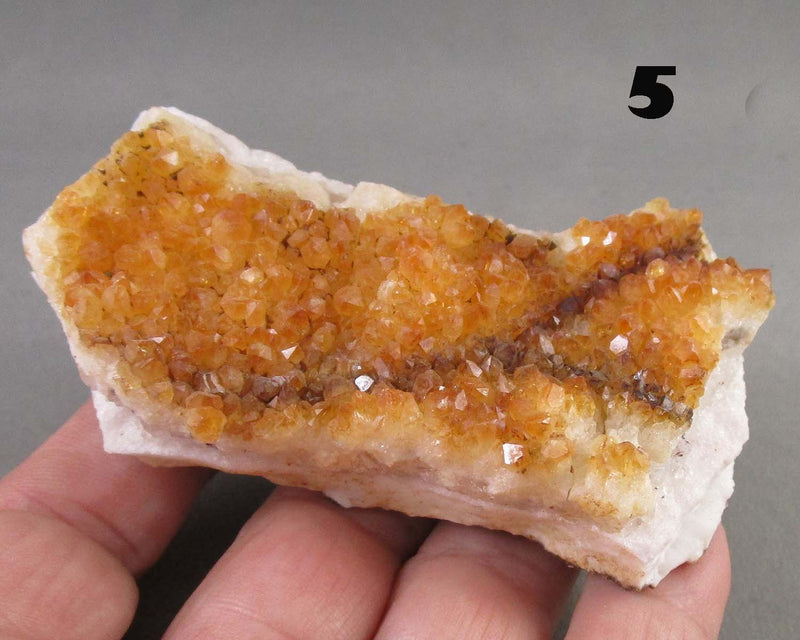 You Choose Citrine Crystal Cluster