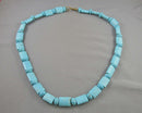 Magnesite Gemstone Necklace (Vintage) H142-5