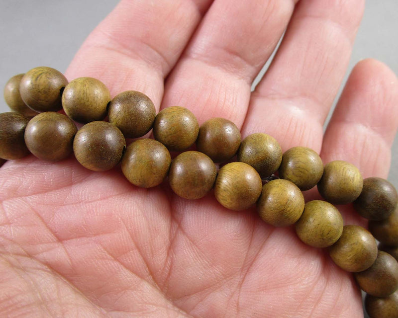 Sandalwood Wood Beads 8mm (C465)