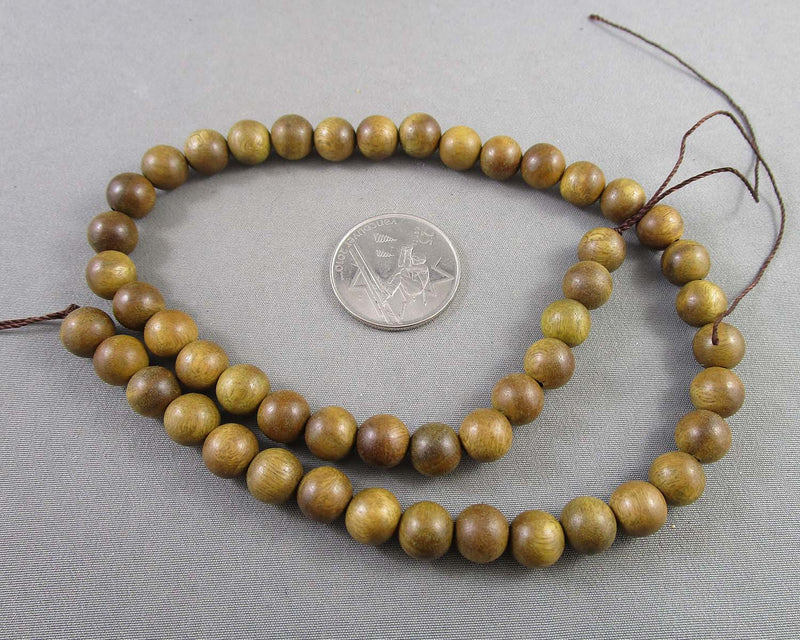 Sandalwood Wood Beads 8mm (C465)