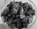 Black Tourmaline Crystals Raw (Small) 3pcs H020-1**