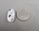 Tourmaline in Quartz Pendant Beads 27x12mm 1pc (C564)