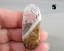 You Choose!  Tourmaline in Quartz Drilled Cabochon Pendant