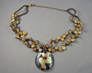 Abalone Shell Pendant Necklace H040-17