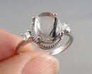 Tourmaline in Quartz Gemstone Ring Z033