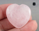 You Choose!  Gemstone Heart Worry Stones