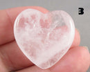 You Choose!  Gemstone Heart Worry Stones