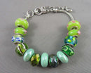 Pandora Style Charm Bracelet (Vintage) H101-13