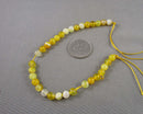 Yellow Banded Agate Beads Round (Various Sizes)