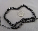 Black Tourmaline Nugget Beads C638