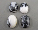 Zebra Jasper Gemstone Cabochon 4pc 18x13mm C783