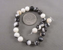 Zebra Jasper Round Beads (Various Sizes)