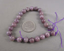 Lepidolite Gemstone 8mm Round Beads 8mm C221