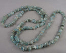 Rainbow Fluorite Gemstone Necklace (Vintage) H137-22