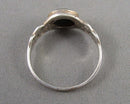 Black Onyx Gemstone Ring 925 Sterling Silver H137-23