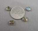 Labradorite Heart Beads 8mm 4pc C290