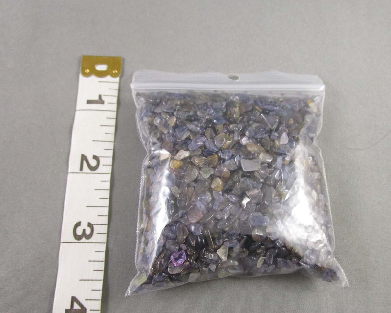 Iolite Stone Chips Undrilled 100g (G096-1)