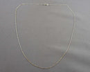 0.9mm Cable Link Chain Necklace 925 Sterling Silver H141-30