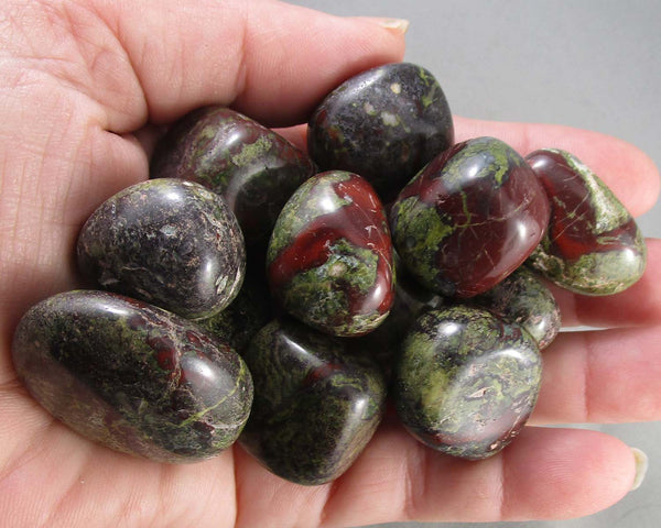 Dragons Blood Jasper Stones 3pcs J070