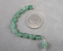 Aventurine Leaf Beads 3.5" Strand 8x6mm  C130