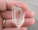 Clear Quartz Point Pendant (Vintage) H011-3