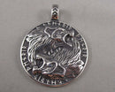 Viking Wolves Stainless Steel Pendant Z043