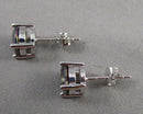 Mystic Topaz Gemstone Earrings 925 Sterling Silver H021-3