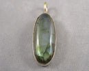 Labradorite Gemstone Pendant 925 Sterling Silver H011-24