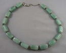 Aventurine Gemstone Necklace Vintage H021-5