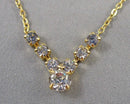 Rhinestone Necklace Vintage H021-6
