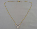 Rhinestone Necklace Vintage H021-6
