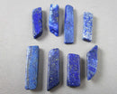 Lapis Lazuli Side Drilled Beads 4pc C15