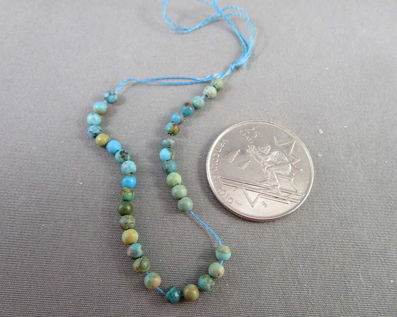 Turquoise Round Beads Various Sizes