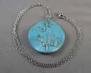 Magnesite Gemstone Pendant Necklace H021-13