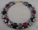 Acrylic Statement Necklace Vintage H021-15