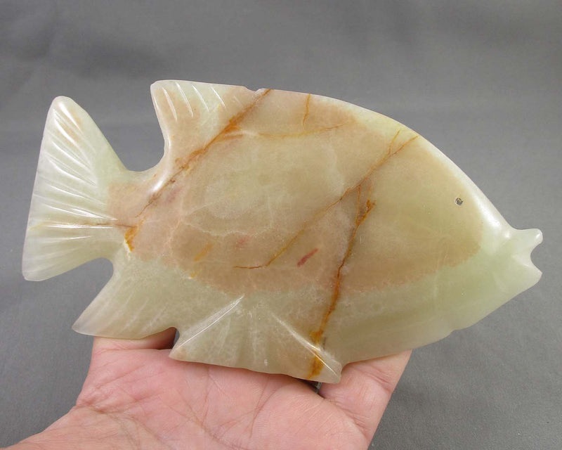 Onyx Stone Angel Fish 1 pc